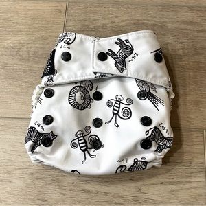 Grovia Cloth Diaper - Wild Things AI2 Shell